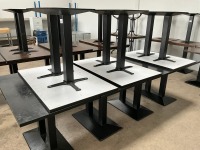 APPROX. 7No. RECTANGULAR DINING TABLES - 2