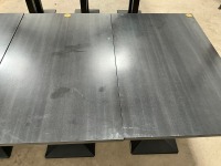 APPROX. 7No. RECTANGULAR DINING TABLES - 6