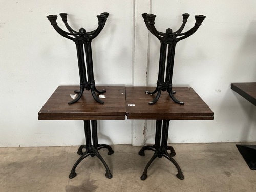 APPROX. 4No. SQAURE DINING TABLES