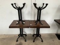 APPROX. 4No. SQAURE DINING TABLES