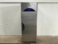 WILLIAMS SINGLE DOOR UPRIGHT STAINLESS STEEL FRIDGE MG1TSS