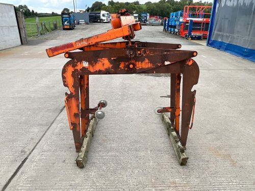 ADJUSTABLE DOUBLE LIFT BLOCK GRAB & FORKLIFT ATTACHMENT