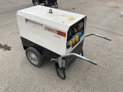 MHM MGTP6000SS-Y 6KVA DIESEL SILENT MOBILE GENERATOR