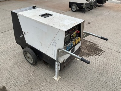 SILENT KNIGHT SKD100-1 10KVA DIESEL SILENT MOBILE GENERATOR