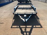 APPROX. 12ft x 6ft TWIN AXLE CAR TRANSPORTER TRAILER - 2