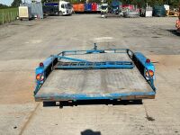 APPROX. 12ft x 6ft TWIN AXLE CAR TRANSPORTER TRAILER - 6