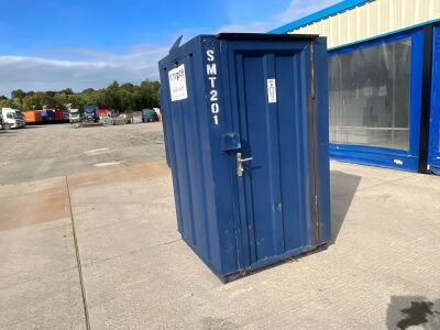 APPROX. 4ft x 4ft ANTI VANDAL MAINS SITE TOILET