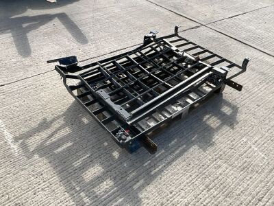 HEAVY DUTY METAL WINDOW AND ROOF GUARDS TO SUIT KOBELCO EXCAVATOR
