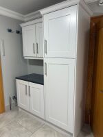 GREY SHAKER PAINTED UTILITY LAUNDRY UNITS - 5