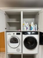 GREY SHAKER PAINTED UTILITY LAUNDRY UNITS - 8