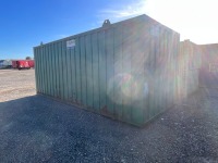 APPROX. 20ft x 8ft ANTI VANDAL SITE STORAGE CONTAINER (GREEN) - 5