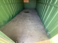 APPROX. 20ft x 8ft ANTI VANDAL SITE STORAGE CONTAINER (GREEN) - 8