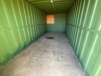 APPROX. 20ft x 8ft ANTI VANDAL SITE STORAGE CONTAINER (GREEN) - 9