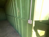 APPROX. 20ft x 8ft ANTI VANDAL SITE STORAGE CONTAINER (GREEN) - 11