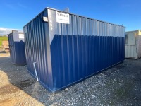 APPROX. 20ft x 10ft ANTI VANDAL SITE OFFICE (BLUE) - 3