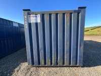 APPROX. 20ft x 8ft ANTI VANDAL SITE STORAGE CONTAINER (BLUE) - 7