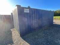 APPROX. 20ft x 8ft ANTI VANDAL SITE STORAGE CONTAINER (BLUE) - 8