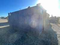 APPROX. 20ft x 8ft ANTI VANDAL SITE STORAGE CONTAINER (BLUE) - 10