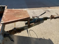 IFOR WILLIAMS APPROX 8FT X 4FT 2.7 TONTWIN AXLE PLANT TRAILER - 23