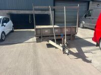 APPROX. 14ft DALE KANE TRI AXLE 3500KGS FLATBED TRAILER - 2