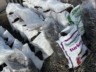 APPROX. 22No. 20KG BAGS OF TURF
