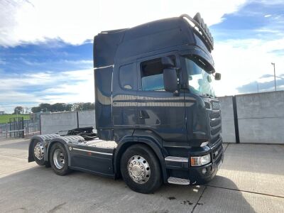 SCANIA R580 TOPLINE 6X2 AUTOMATIC TRACTOR UNIT