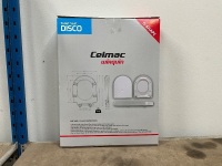 NEW CELMAC WIRQUIN D-SHAPE SOFT CLOSE TOILET SEAT - 2