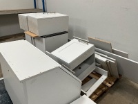 GREY SHAKER PAINTED UTILITY LAUNDRY UNITS - 9