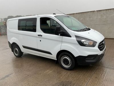 FORD TRANSIT CUSTOM 300 L1 2.0 ECOBLUE 105PS CREW VAN 