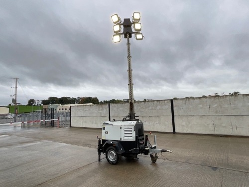 TRIME X-ECOK2 SINGLE AXLE FAST TOW LED LIGHTING TOWER