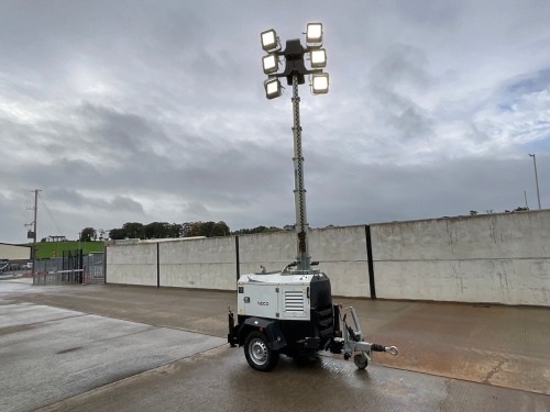 TRIME X-ECOK2 SINGLE AXLE FAST TOW LED LIGHTING TOWER