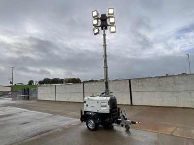 TRIME X-ECOK2 SINGLE AXLE FAST TOW LED LIGHTING TOWER