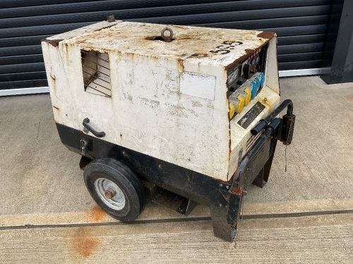 10KVA MOBILE DIESEL GENERATOR