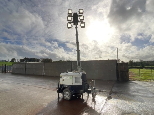 TRIME X-ECOK2 SINGLE AXLE FAST TOW LED LIGHTING TOWER
