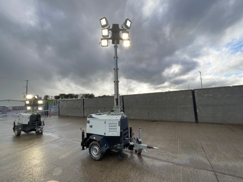 TRIME X-ECOK2 SINGLE AXLE FAST TOW LED LIGHTING TOWER