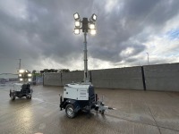 TRIME X-ECOK2 SINGLE AXLE FAST TOW LED LIGHTING TOWER