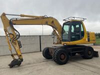 KOMATSU PW130-6K 13 TON RUBBER WHEELED EXCAVATOR - 2