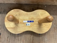 UNUSED KIT FOR KIDS HARDWOOD MOBILE STORAGE RACK - 2