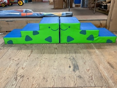 2No. WEPLAY SOFTPLAY STAIRS