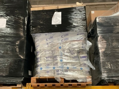 PALLET OF 40No. LARGE REPLACEMENT FILTERS & 160+ 400PK ALCOHOL WIPES