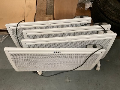 APPROX. 4No. AIRMAKER NDK-20J ELECTRIC CONVECTION HEATERS
