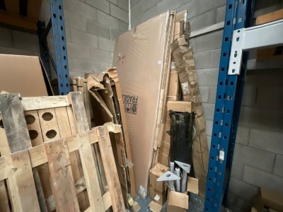 QUANTITY OF UNUSED ASSORTED FELT NOTICEBOARDS