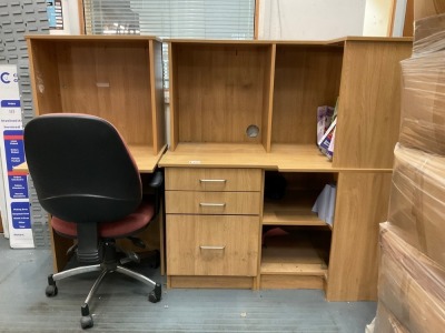 RECEPTION COUNTER & OPERATOR CHAIR