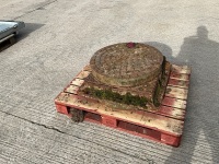 2No. HEAVY DUTY MANHOLE COVERS  - 5