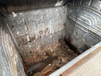 1No. GALVANISED 1100L REFUSE BIN  - 5