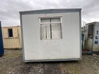 APPROX. 30ft x 10ft STEEL CLAD 2 OFFICE CABIN - 2