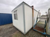 APPROX. 30ft x 10ft STEEL CLAD 2 OFFICE CABIN - 3