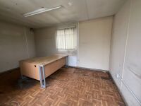 APPROX. 30ft x 10ft STEEL CLAD 2 OFFICE CABIN - 5