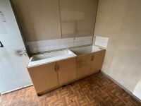 APPROX. 30ft x 10ft STEEL CLAD 2 OFFICE CABIN - 10