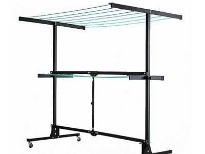 UNUSED HIGH & DRY PORTABLE & RETRACTABLE WASHING LINE